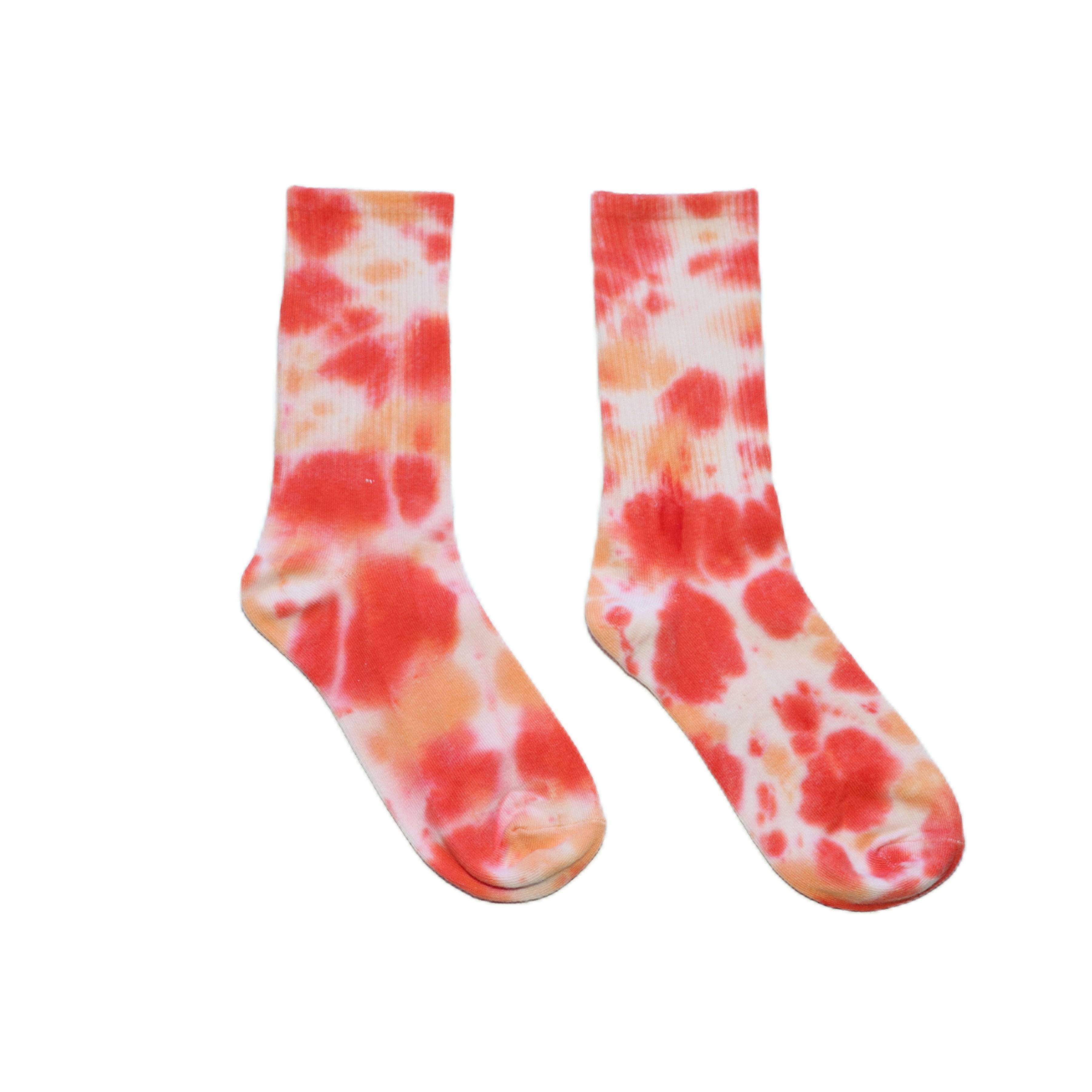 Cherry Blossom Tie-Dye Socks