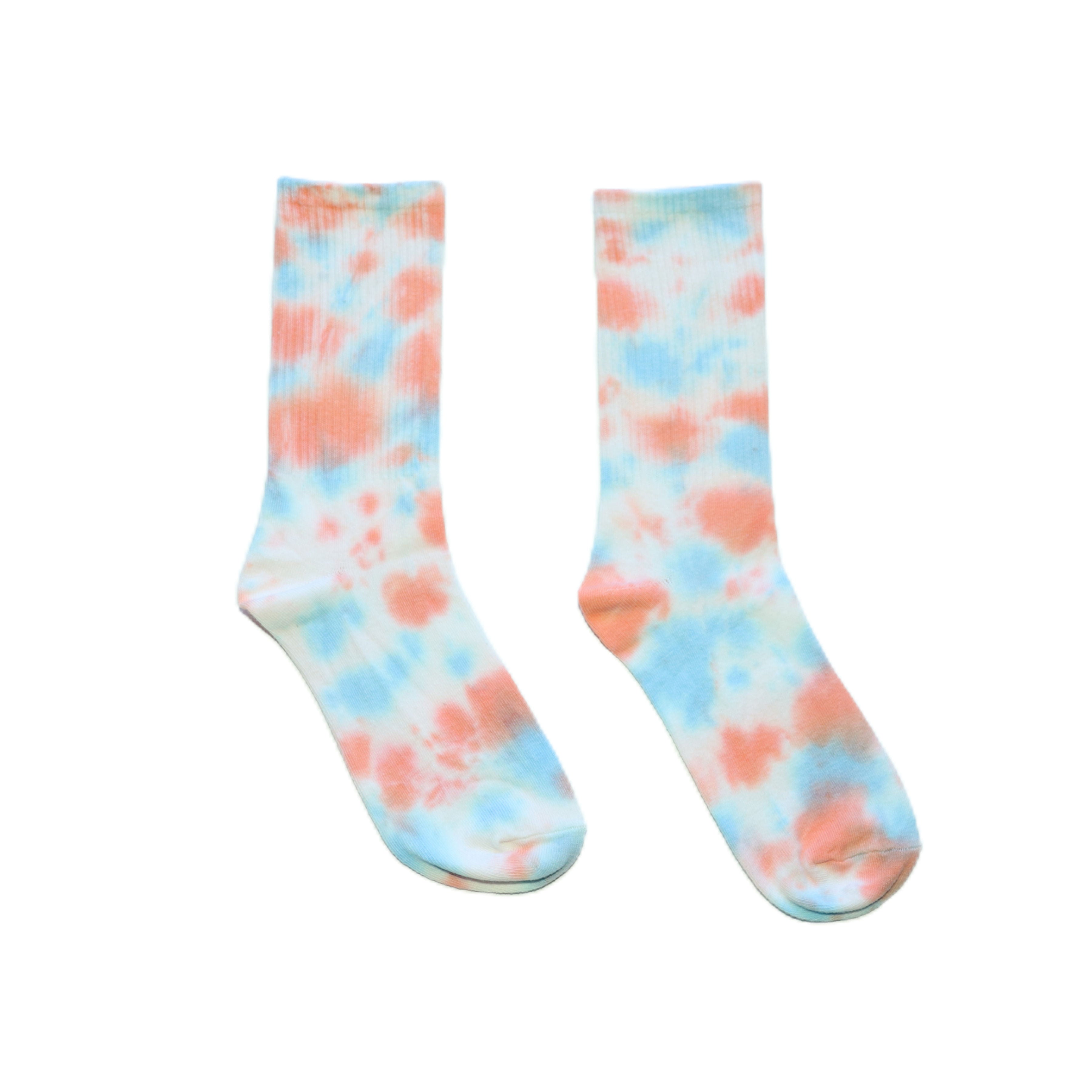 Pastel Breeze Tie-Dye Socks