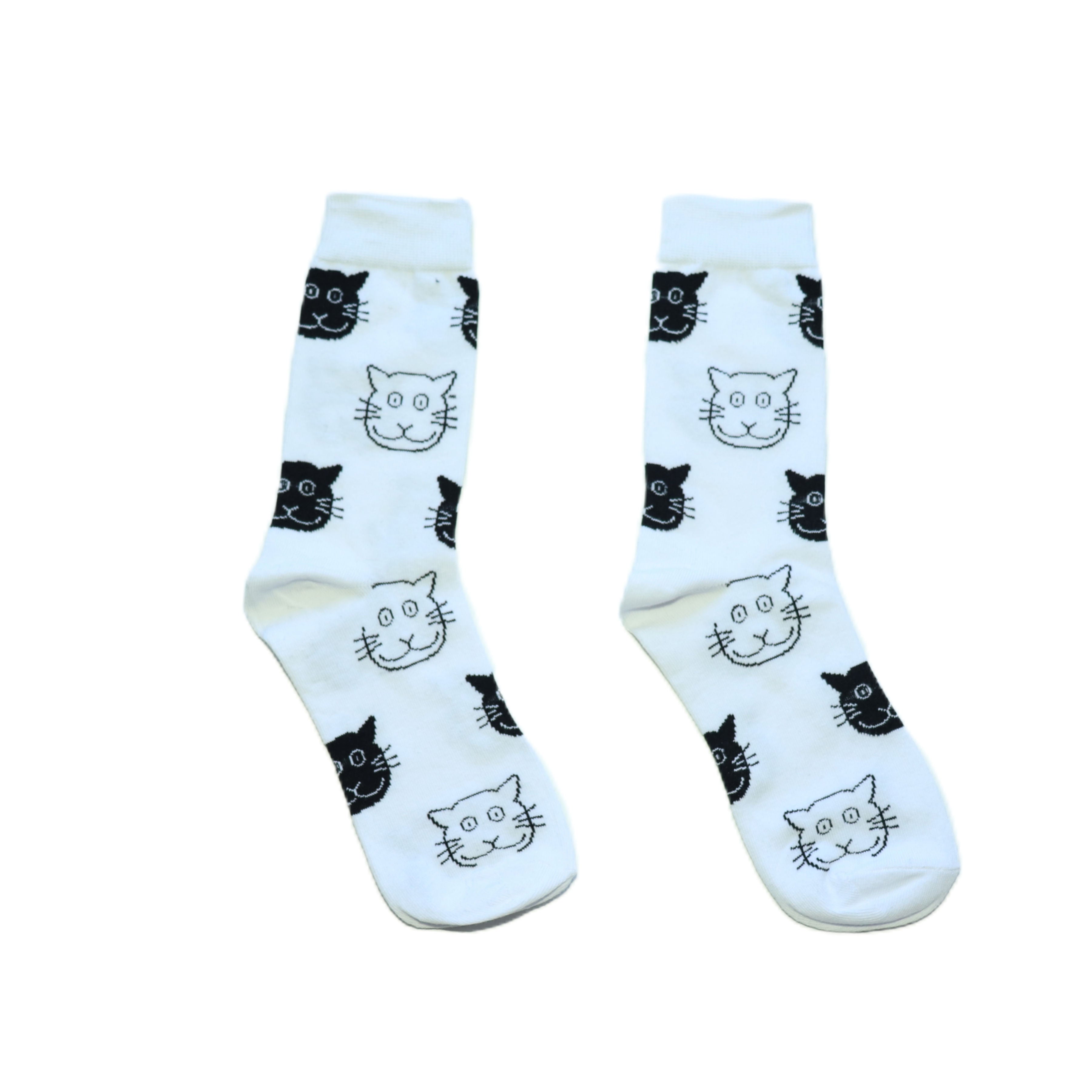 white cat Socks