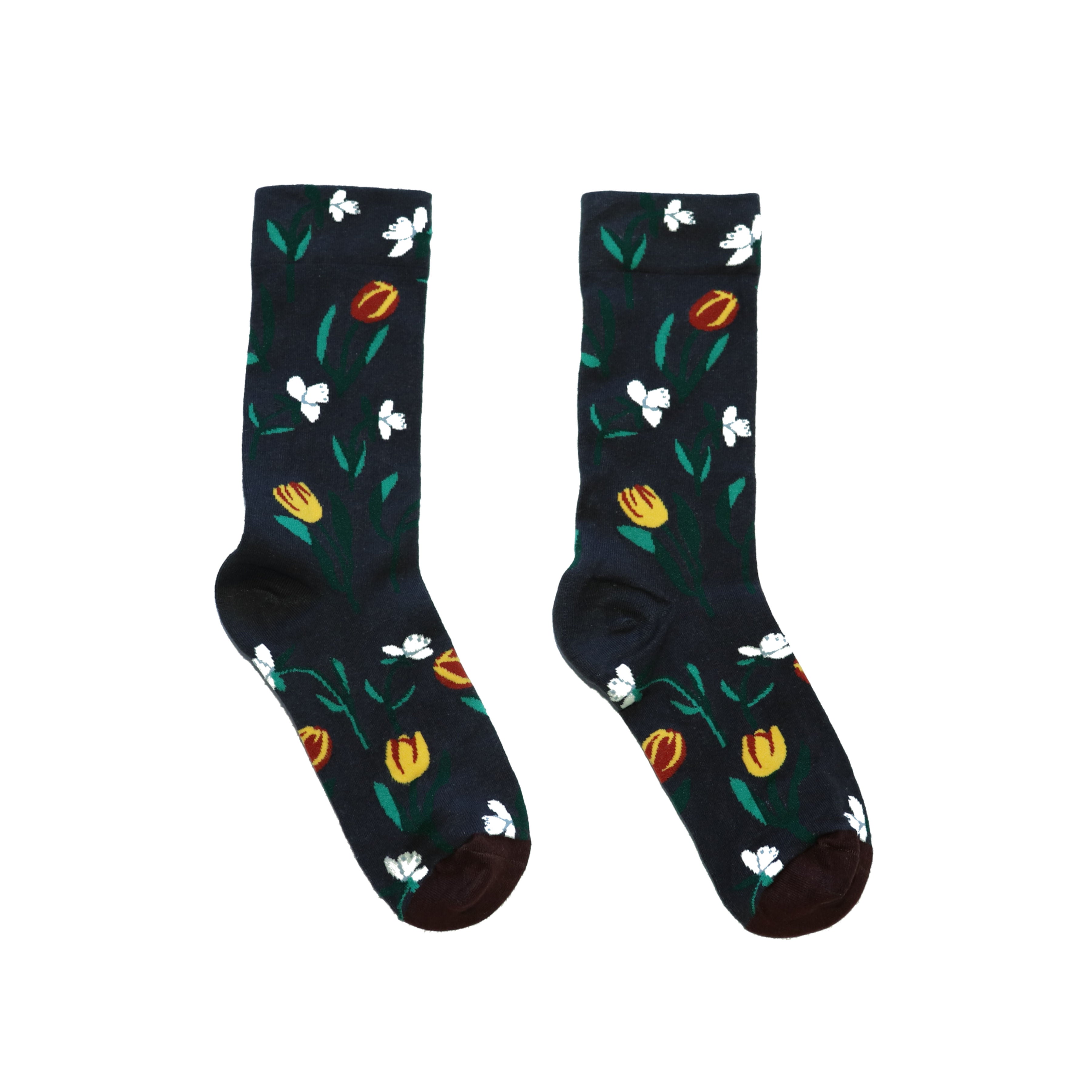 Midnight Bloom Socks