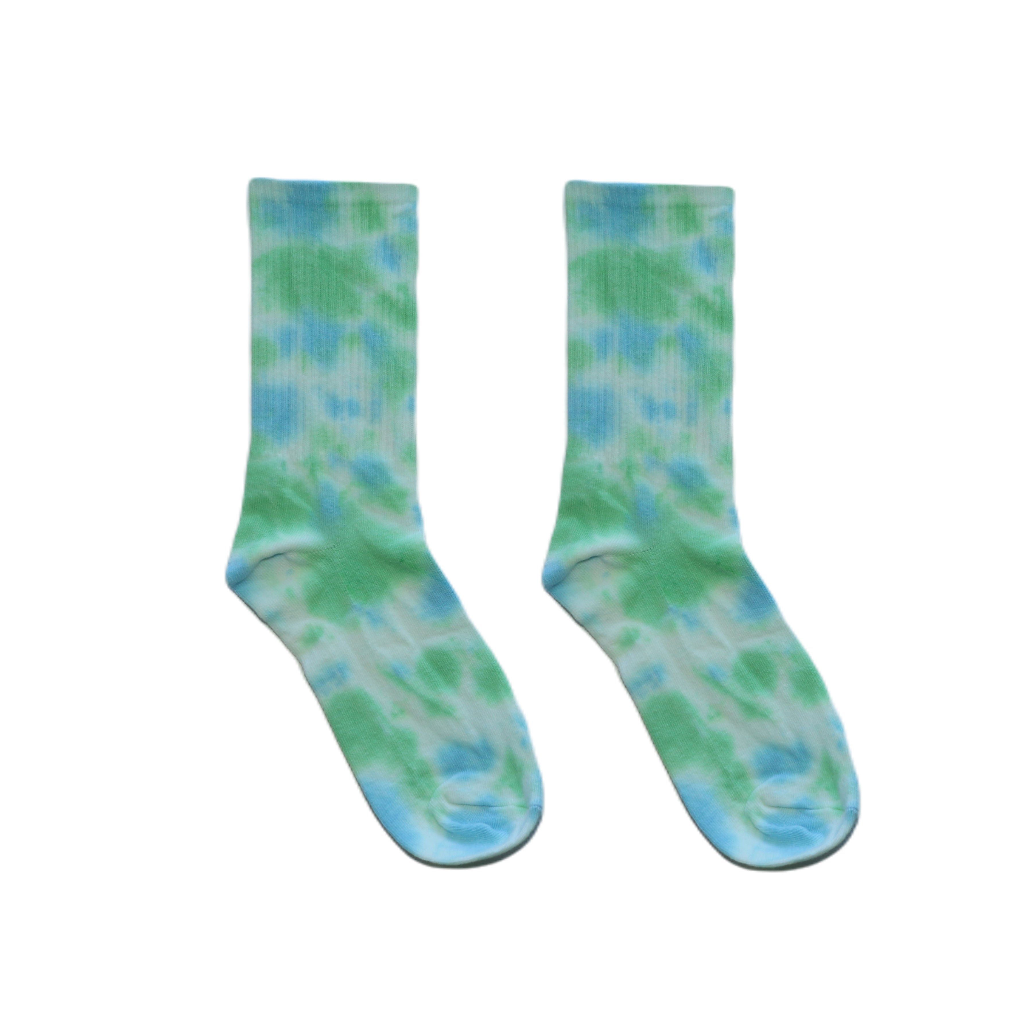 Emerald Swirl Tie Dye Socks