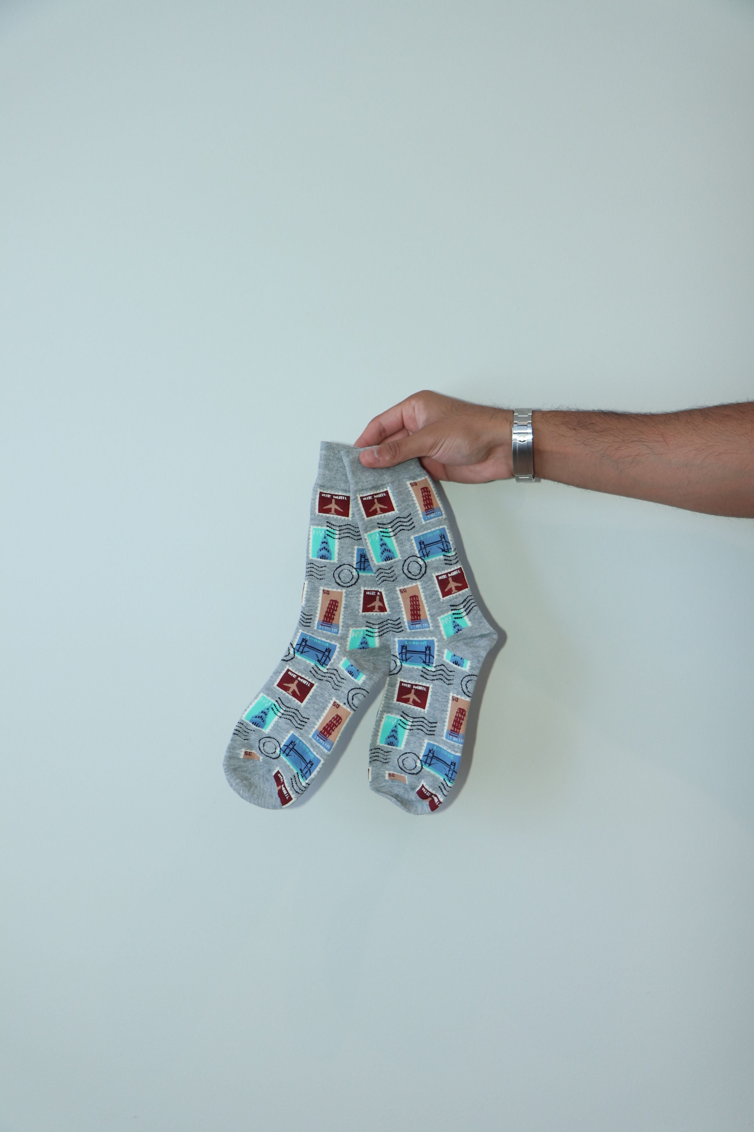 Stamp Collection Socks