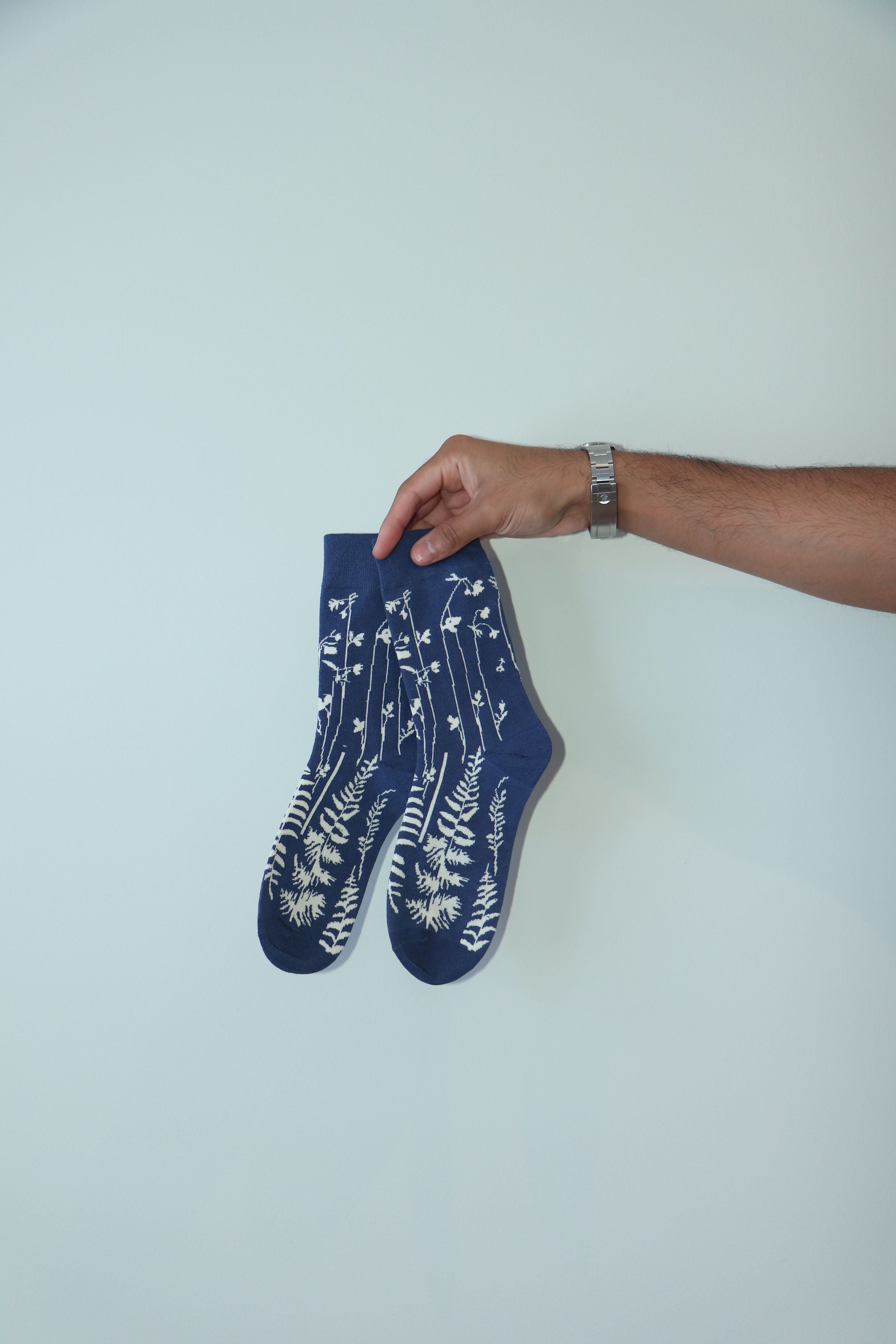 Blossom Blue Socks