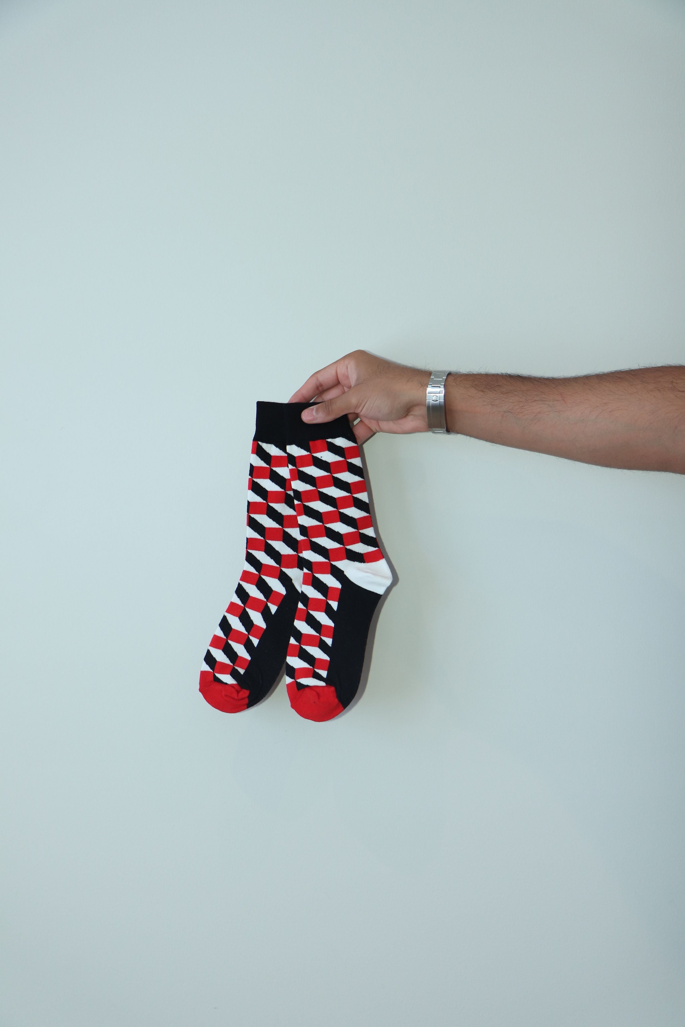 Retro Cube Socks