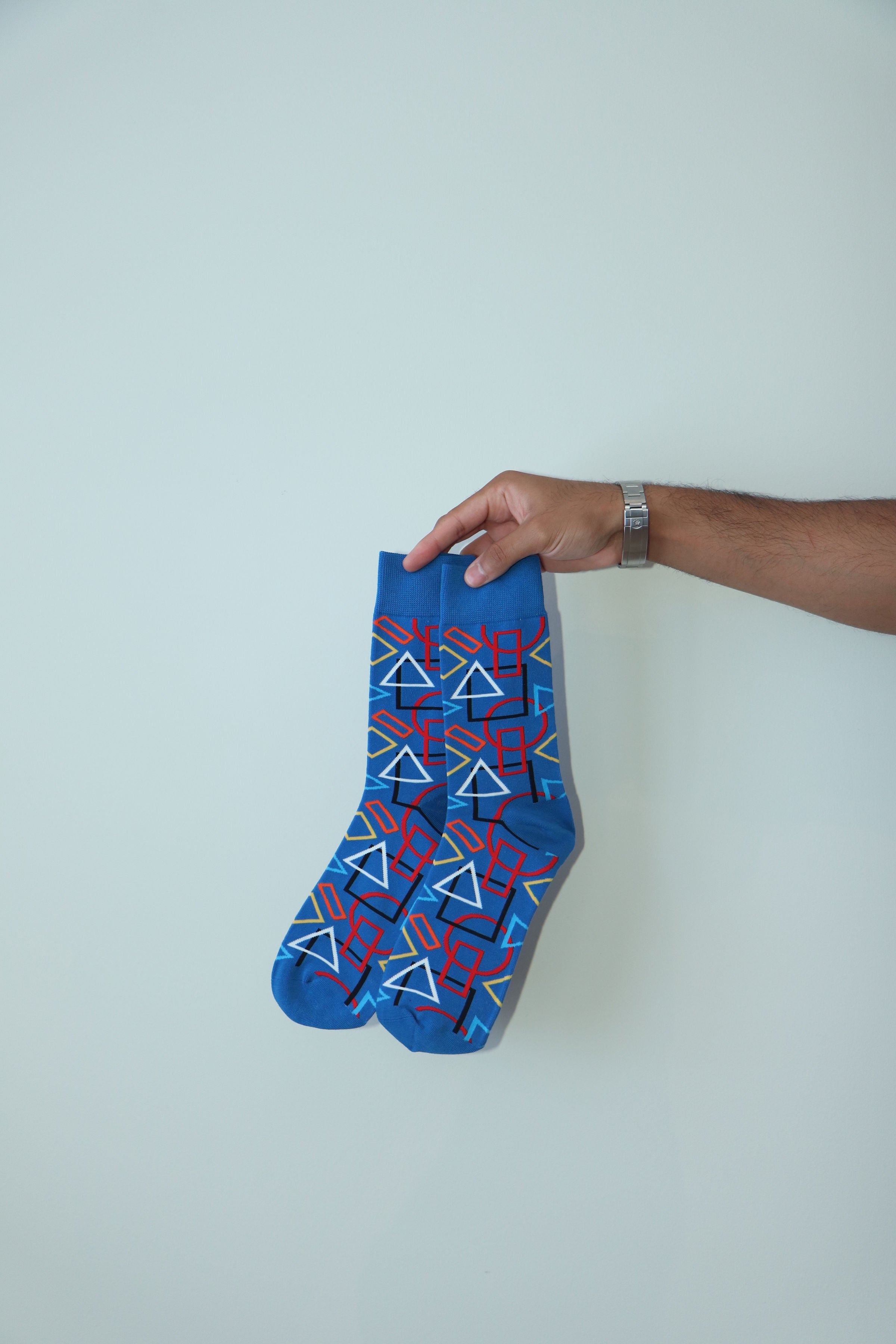 Sapphire Symmetry socks