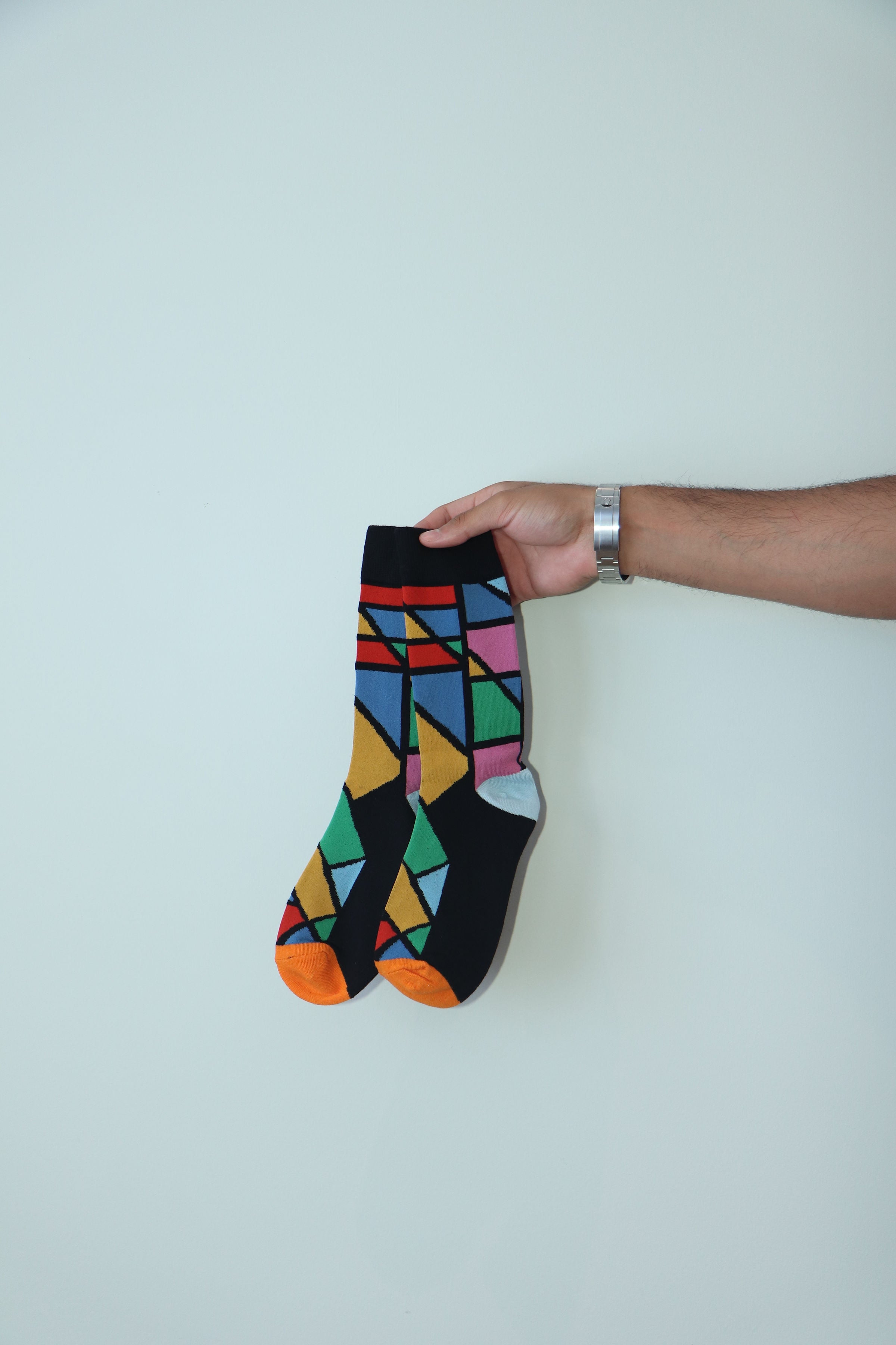 Abstract Splash Socks